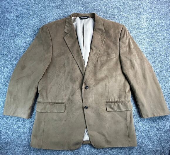 Jos. A. Bank Other - Jos. A. Bank Brown Microsuede Sport Coat Blazer 44R Men's 2 Button